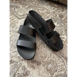 Stylish Black Women's Slide Sandals